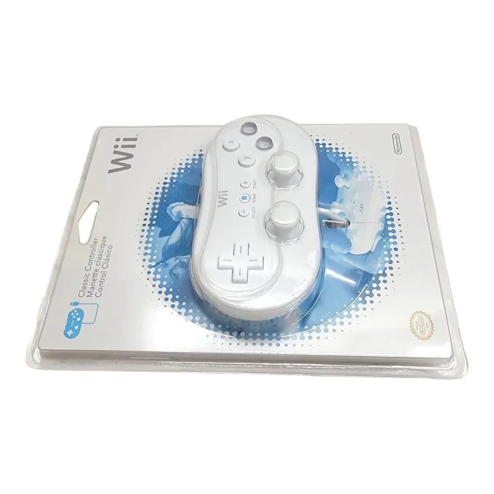 Official Nintendo Wii Classic Controller White RVL-005 OEM Brand New Sealed